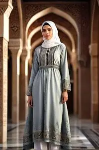 Modest Islamic Clothing face swap