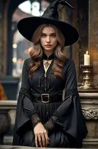 Witchy Clothes face swap