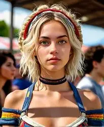 Music Festival Themed face swap