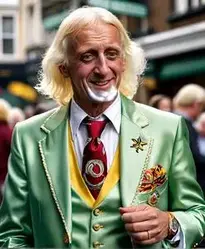 Jimmy Saville face swap