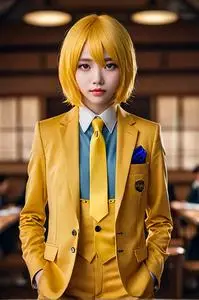 Koro Sensei Cosplay face swap