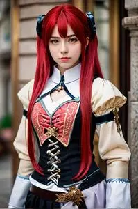 Milim Cosplay face swap