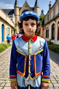 Noddy Fancy Dress face swap