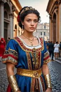 Rome italy national costume face swap