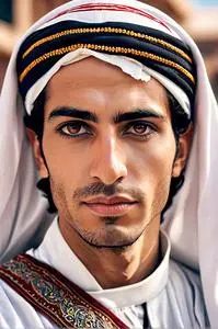 Arab countries costume face swap