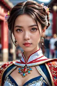 Sakuting Costume Female face swap