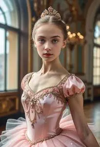 Russian Ballerina face swap