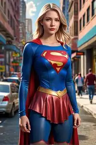 Supergirl3 face swap