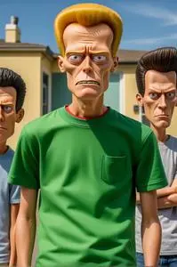 Beavis And Butthead Character face swap