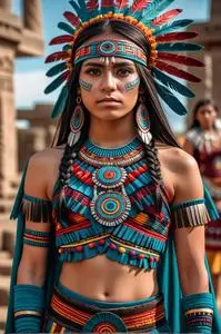 Aztec Cosplay face swap