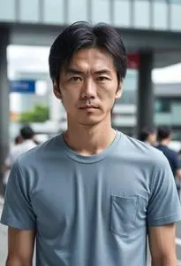 Hirokazu Kanazawa face swap