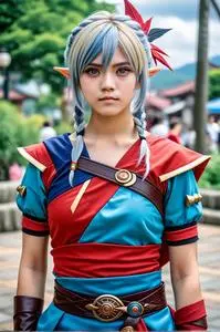Impa Cosplay Age Calamity face swap