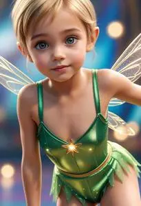 Tinkerbells Dancewear face swap