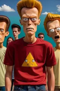 Beavis And Butthead Character face swap
