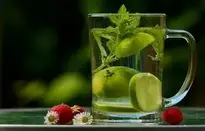 Drink Lime Water Cup Lime Water wallpaper