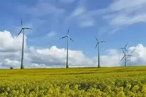 Wind Power Landscape Clouds Heaven wallpaper