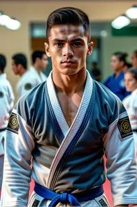 Lex Fridman Jiu Jitsu face swap