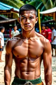 Muay Boran Krabi Krabong face swap