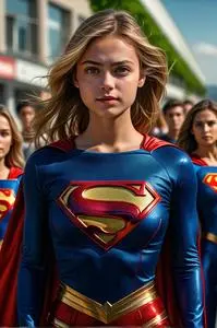 Supergirls face swap