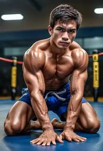 Submission Grappling face swap