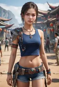 Tera Raid face swap