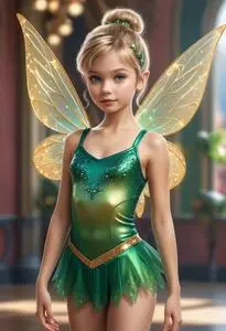 Tinkerbells Dancewear face swap