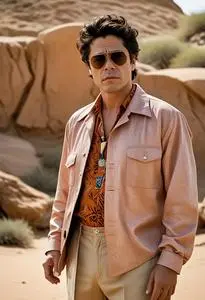 Benicio Del Toro Fear And Loathing face swap