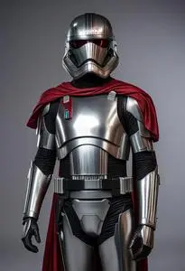 The Force Awakens Captain Phasma Adult face swap