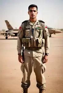 Iraqi Military Uniform face swap