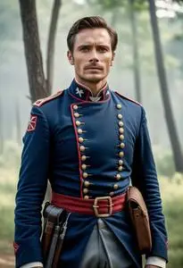 Original Civil War Uniforms face swap