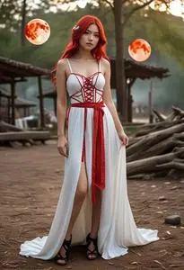 Red Moon Cosplay face swap