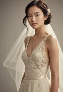 Vera Wang Wedding Dress face swap