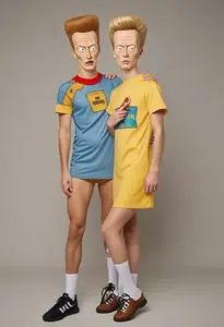 Beavis And Butthead face swap