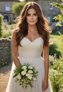 Binky Felstead Wedding Dress face swap