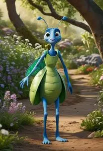 Flik Costume Bugs Life face swap