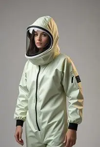 Hazmat Suit Costume face swap