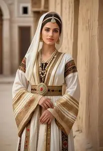 Iraqi Traditional Dress face swap