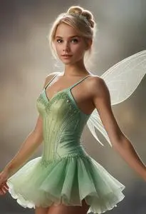 Tinkerbells Dancewear face swap