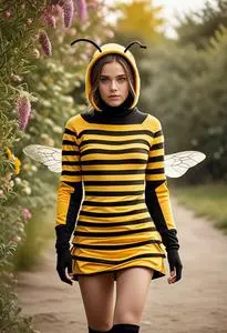 Bee Costume face swap