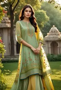 Mushq Luxury Lawn face swap