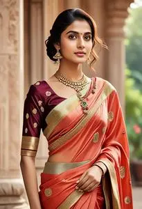 Party Wear Sarees Below 2000 face swap