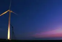 Wind turbine background wallpaper. Add your photos