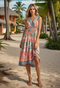 Bahama Clothing Dress face swap