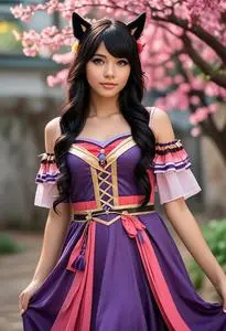 Aphmau Cosplay Outfit face swap