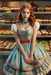 Free Alices Wonderland Bakery Costume Face Swap