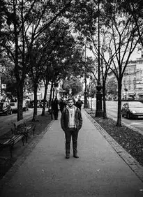 City Portrait Man Young People phone wallpaper