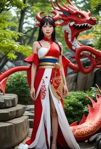 Cosplay Mushu face swap