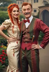 Chuckle Brothers Costume face swap