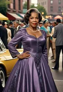 Della Reese Harlem Nights Costume face swap