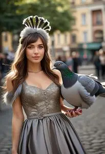 Dont Let The Pigeon Costume face swap